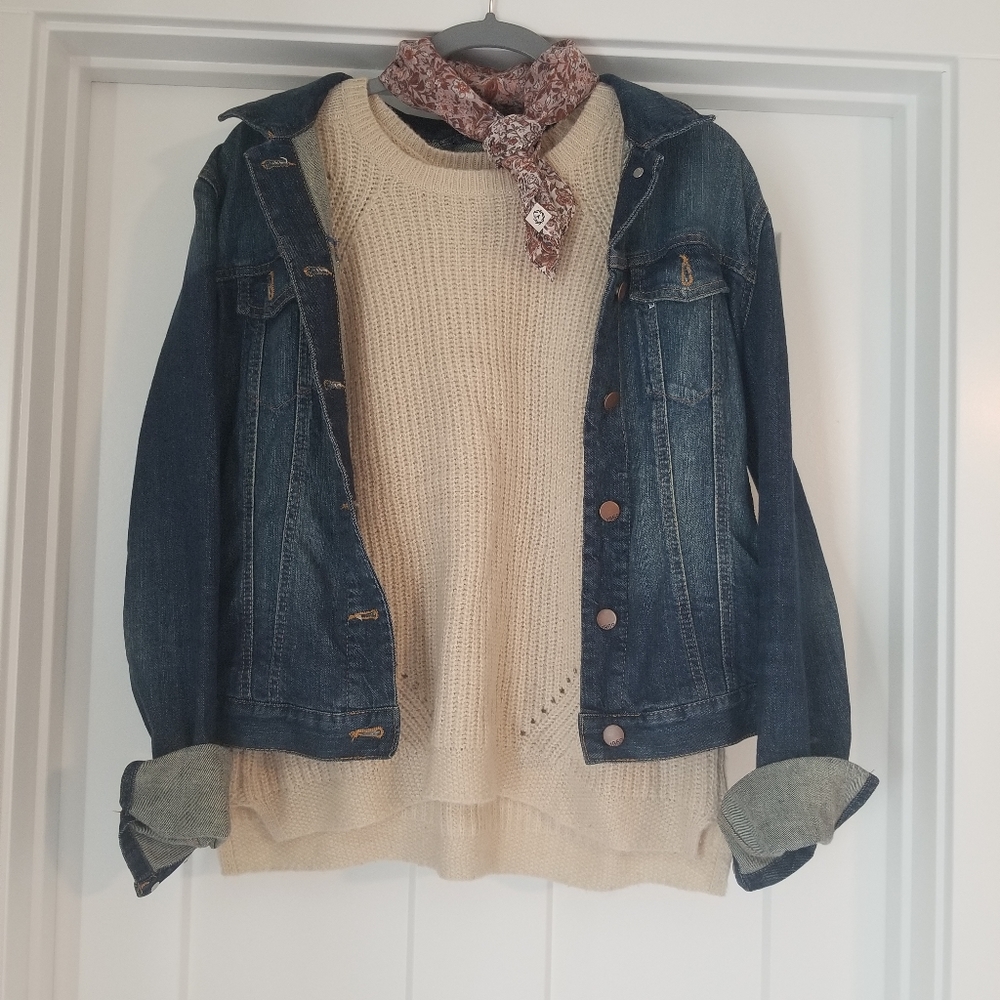 Cream Knit Sweater